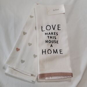 Love Makes This House a Home Kitchen Towels